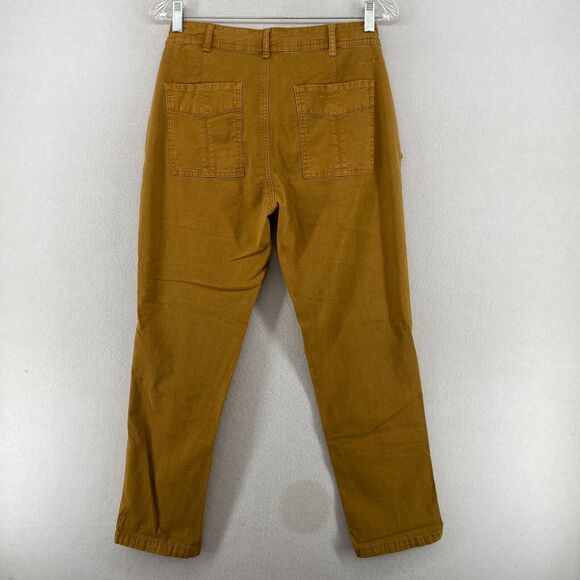 BY ANTHROPOLOGIE Pants 27 The Wanderer Mid Rise Chino Utility British Tan - Picture 2 of 13